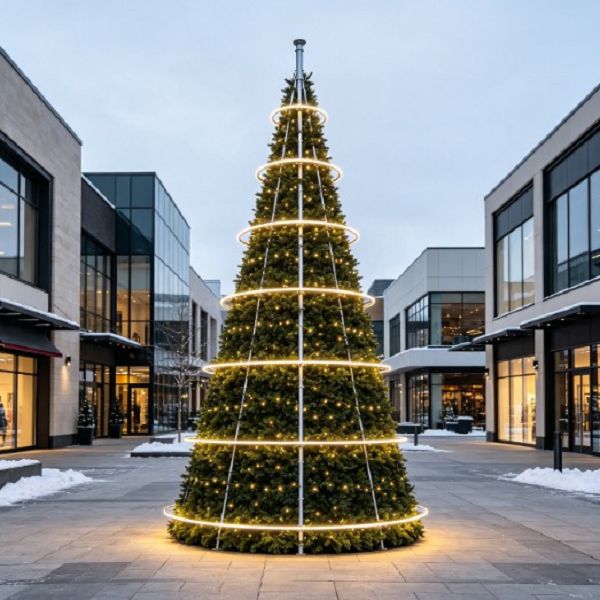 Koni-Şekilli Noel Ağacı Kulesi
