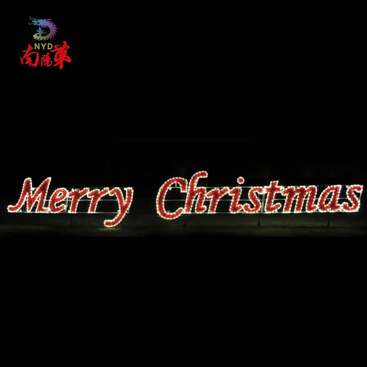 Merry Christmas Led Sign Outdoor