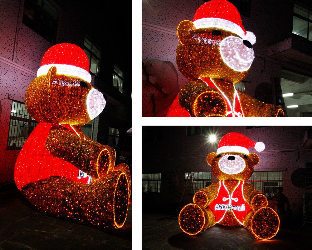 Wholesale Outdoor Christmas Decorations Large Led Bear Wholesale Outdoor Christmas Decorations Large Led Bear